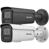 Camera IP 4MP AcuSense cảnh báo còi đèn Fixed Bullet Hikvision DS-2CD2T46G2H-IS2U/S(L)(RB)