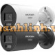 Camera IP 4 MP còi đèn báo động Mini Thân Hikvision DS-2CD3047G3-LIU(Y)/SL