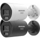 Camera IP 8 MP còi đèn báo động Mini Thân Hikvision DS-2CD3087G3-LIU(Y)/SL