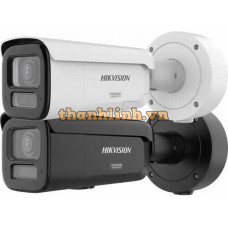 Camera IP 8 MP có đèn chớp báo động Ống kính Zoom motor Thân Hikvision DS-2CD3686G3-LIZSU(Y)/SL