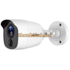Camera HD TVI 2MP chống báo động giả(có đèn cảnh báo chuyển động) Hikvision DS-2CE11D0T-PIRLPO