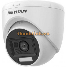 Camera HDTVI 2MP Dome Dual Light Hikvision DS-2CE76D0T-EXLPF