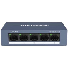 Switch 5 cổng HIKVISION DS-3E0105-O (5 ports 10/100M RJ45, Vỏ kim loại)
