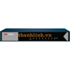 Thiết bị chuyển mạch 8 cổng Gigabit 1000Mbps, layer 2, tự tương thích Hikvision DS-3E0508-E(B)
