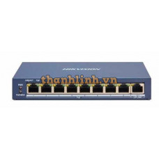 Switch PoE 8 ports quản lý qua cloud Hikvision DS-3E1309P-EI/M