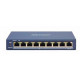 Switch PoE 8 ports quản lý qua cloud Hikvision DS-3E1309P-EI/M