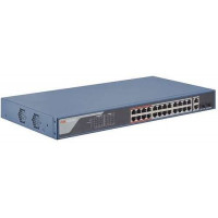 Switch PoE 24 ports quản lý qua cloud Hikvision DS-3E1326P-EI/M