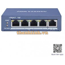 Switch quản lý PoE 4 Port Gigabit Hikvision DS-3E1505P-EI/M