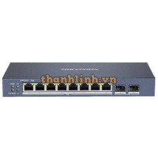 Switch mạng thông minh 8 cổng PoE Gigabit Hikvision DS-3E1510P-SI
