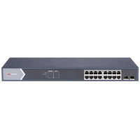 Switch mạng thông minh 16 cổng PoE Gigabit Hikvision DS-3E1518P-SI