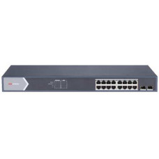 Switch mạng thông minh 16 cổng PoE Gigabit Hikvision DS-3E1518P-SI