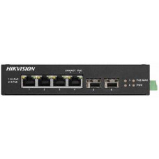 4-Port Gigabit Unmanaged Hi-PoE Switch HIKVISION DS-3T0506HP-E/HS