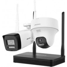 Bộ Kit combo 1 đầu ghi 2 camera WIFI 2MP Hikvision DS-J142I/NKS422W02H