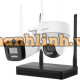 Bộ Kit combo 1 đầu ghi 2 camera WIFI 2MP Hikvision DS-J142I/NKS422W02H