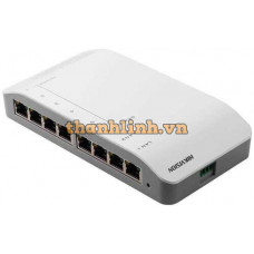 Bộ cấp nguồn và phân phối tín hiệu 8 RJ-45 interfaces Hikvision DS-KAD606-N