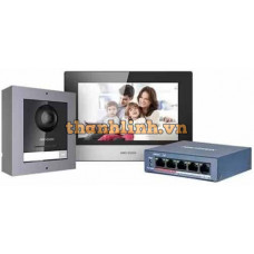 Bộ Kit chuông cửa có hình IP HIKVISION DS-KIS602(B)