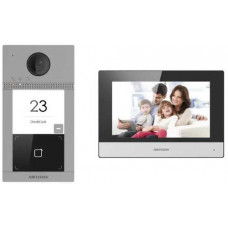 Bộ kít chuông cửa có hình IP Hikvision DS-KIS604-P(B)