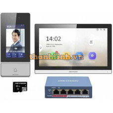 Bộ Kit chuông cửa có hình IP HIKVISION DS-KIS902-S