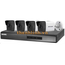 TRỌN BỘ - NK42E0H-L(4 Camera 1 Đầu ghi NVR) POE KIT Hikvision NK42E0H-L