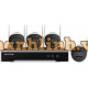Bộ Kit IP Wi-Fi chuẩn H.265 1 đầu ghi 4 Kênh 4 camera WIFI Hikvision NK42W0H(D)