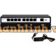 Switch POE 8-cổng 100Mbps POE Switch, mở rộng 1 cổng 1-port 100Mbps UPLINK RJ-45, 60W Hikvision SH-1008P-E