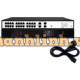 Switch POE 24-cổng 100Mbps POE Switch, mở rộng 2 cổng 1-port 1000Mbps UPLINK RJ-45,cổng SFP 1Gb Hikvision SH-1024P-2C