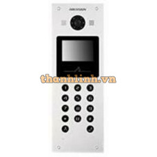 Chuông cửa tại sảnh Vỏ kim loại Hikvision DS-KD6002-VM