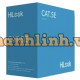 Cáp mạng CAT6 0.585mm 305m CCA truyền dẫn lên tới 85m chứng chỉ CPR trắng Hilook NC-6AU-W