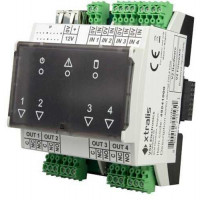 External Ethernet Poe Extension Module (Slave) 4 In / 4 Relay Out (Max 3 Connect To 49841000) Honeywell 49841010