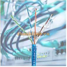 Cáp mạng LAN Cat.6A F/FTP Hosiwell 30201-BL-LSZH