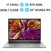 Laptop HP ZBook Firefly 16 G10 - 740J1AV (i7-1355U/ RAM 16GB/ RTX A500/ 512GB SSD/ Windows 11 Pro)