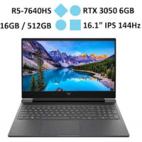 Laptop AI HP Victus 16-s0078AX - 8C5N7PA (Ryzen 5 7640HS/RAM 16GB/GeForce RTX 3050/512GB SSD/Windows 11)