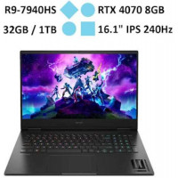 Laptop gaming HP Omen 16-xf0070AX - 8W945PA (Ryzen 9 7940HS/RAM 32GB/GeForce RTX 4070/1TB SSD/ Windows 11)