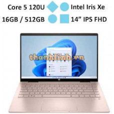 Laptop AI HP Pavilion X360 14-ek2024TU - 9Z2V6PA (Core 5 120U/RAM 16GB/Onboard/512GB SSD/Windows 11)