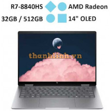 Laptop AI HP Envy x360 14-fa0046AU - A19BNPA (Ryzen 7 8840HS/RAM 32GB/Onboard/512GB SSD/Windows 11)