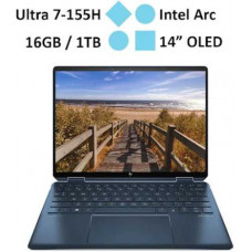 Laptop AI HP Spectre x360 14-eu0051TU - A2NL3PA (Ultra 7-155H/RAM 16GB/Onboard/1TB SSD/Windows 11)