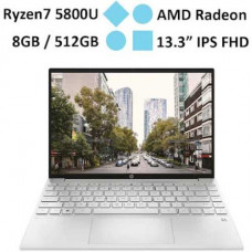 Laptop HP Pavilion Aero 13-be0229AU (64U91PA) (AMD Ryzen 7 5800U) (Bạc)