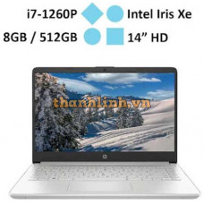Laptop HP 14s-dq5052TU (6T6R2PA) ( i7-1260P) (Bạc)