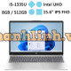 Laptop HP 15-fd0081TU (8D734PA) (i5-1335U/ RAM 8GB/ Onboard/ 512GB SSD/ Windows 11)