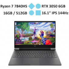 Laptop AI HP Victus 16-s0077AX (8C5N6PA) (Ryzen 7 7840HS/RAM 16GB/GeForce RTX 3050/512GB SSD/Windows 11)