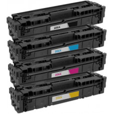 Mực in HP 204A Yellow Original LaserJet Toner ( 900 pages ) HP CF512A