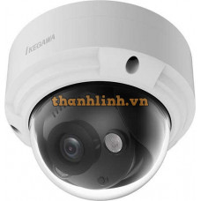 Camera 8MP Hybrid HD Analogue Fixed Dome Camera IKEGAWA IK-D8323CR-B