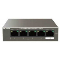 Switch mạng 5-Ports Gigabit Desktop PoE Switch with 4-PoE Ports ; IP-Com G1105P-4-63W V1.0