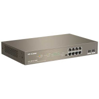 Switch mạng 8-Port Gigabit Desktop Switch with 8-Port PoE, Built-in Marvell chip IP-Com G1110P-8-150W