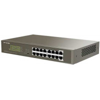 Switch mạng 16-Port Gigabit Desktop Switch with 16-Port PoE, Built-in Marvell chip IP-Com G1116P-16-150W