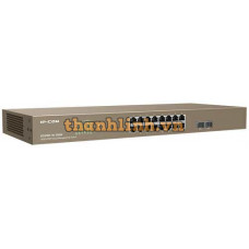 Switch mạng 16-Ports+2SFP Gigabit L2 Managed Switch with 16 PoE Ports,1 Reset Port; IP-Com G3318P-16-250W