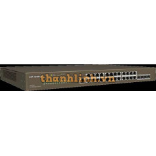 Switch mạng 24-Ports Gigabit L3 Managed Switch with 4 SFP Ports,1 Console Port; IP-Com G5328F