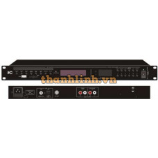 Máy nghe nhạc CD / MP3 có bộ chỉnh (4 nguồn âm thanh trong một) ITC T-2221