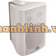 Loa cột 4"+1.5" Two way wall mount speaker, 15W, 100V, ABS body, metal grille, metal bracket, white ITC T-774W