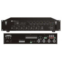 Âm ly Mixer 350W 6 zone with MP3, 4 mic inputs, 2 line inputs, with MP3/TUNER/BLUETOOTH/USB/TF card ITC TI-3506S